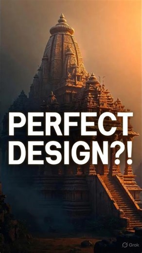 PERFECT DESIGN?! 😲 1000 Year Old Temple Engineering | Ancient India. #ancientindia #temples #india