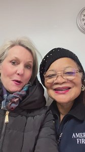 Alveda King and Ginger Howard WE’RE NOT COLORBLIND authors “SERVE THE DREAM” for MLK HOLIDAY 2022. Traveling through metro Atlanta today with food and prayers. #servethedream | Alveda King