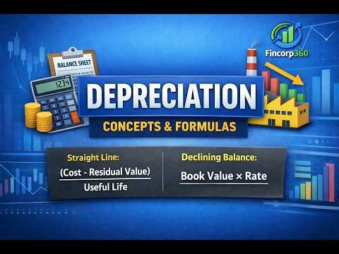 Depreciation with Examples |Types & Formulas | Fincorp360