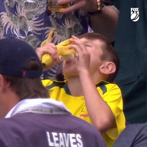 You've seen Watermelon Boy... now meet Banana Boy 🍌🤣 | FOX Sports Australia