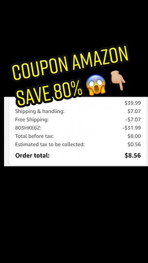 Amazon Coupons on TikTok