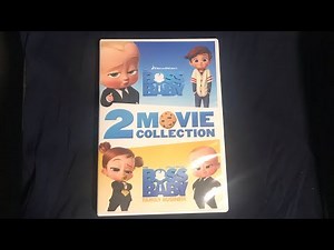 The Boss Baby 2 Movie Collection DVD Unboxing