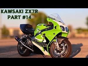 NEARLY COMPLETE! | KAWASAKI ZX7R BUILD PART #14