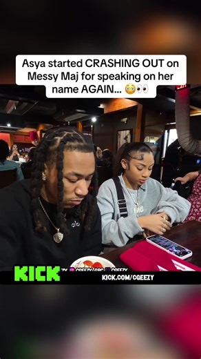 Asya started CRASHING OUT on Messy Maj for speaking on her name AGAIN… 😳👀#influencercity #asyarae #cgeezy