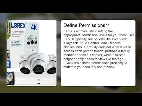 How to Add Users in the Lorex App – Share Devices & Set Permissions