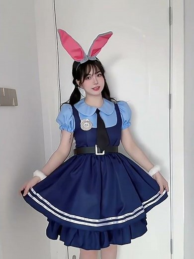 Zootopia Judy Hopps Cosplay Costume
