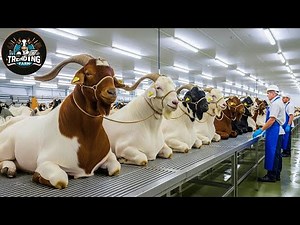 Shock ! How Millions Of Goats Are Processed – Inside Modern Goat Farming And Milking Factories