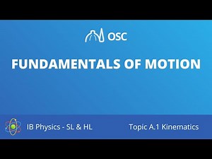Fundamentals of motion [IB Physics SL/HL]