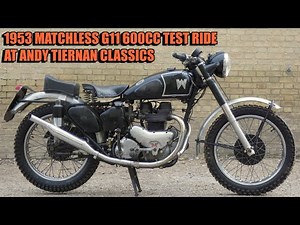 1953 Matchless G11 600cc at Andy Tiernan Classics #09403MCH