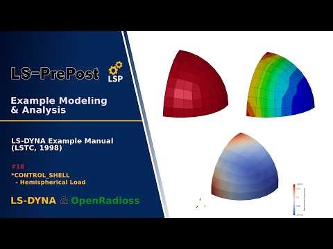 LS-DYNA EXAMPLES MANUAL(Hemispherical Load)