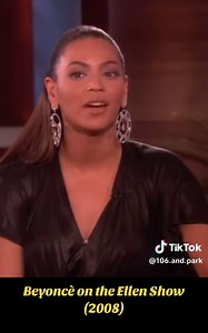 Beyoncé on the Ellen Show 2008 Flashback