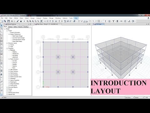 CSI ETABS - 02 - Introduction (Layout) | Part 2