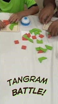 #tangrampuzzle #cardgames let's play tangram puzzle. don't take my piece!!! #toys #puzzle Game 2