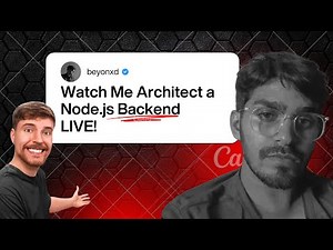 Watch Me Architect a Node.js Backend LIVE! | DAY 2