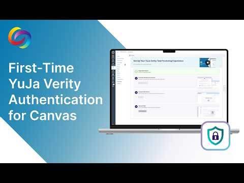 First-Time Verity Authentication for Canvas