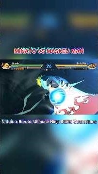 MINATO VS MASKED MAN!! ROUND 2 #naruto #minato #akatsuki
