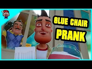 GLUE CHAIR PRANK | Hello Neighbor Funny Short Film