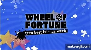 Wheel of Fortune Team Best Friends Week on Make a GIF