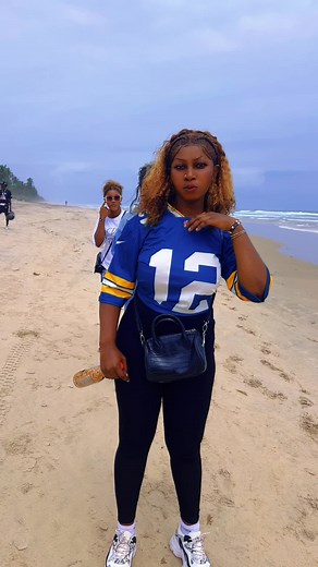 Women Enjoy a Fun Day at the Beach