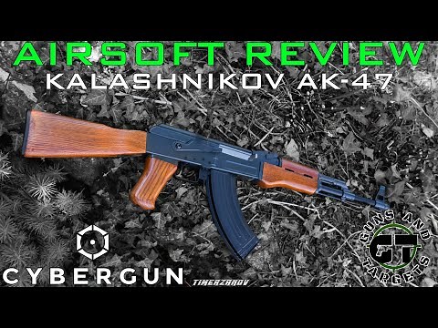 Airsoft Review #12 Cybergun Kalashnikov AK47 Full Metal & Wood Blowback AEG (GUNS AND TARGETS) [FR]