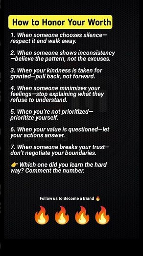 How to Honer Your Worth. #shorts