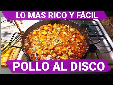 HOW TO MAKE CHICKEN ON THE DISC QUICK AND EASY