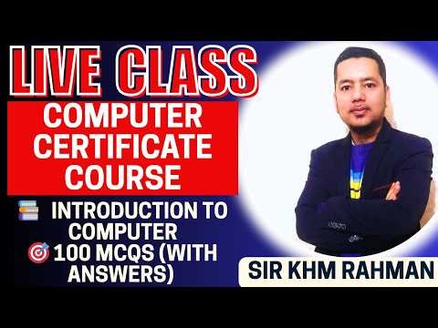 ⭐ Introduction to Computer🎯100 MCQs (With Answers)- #ccc #cccmcq #mcq #manipurstudents #cccliveclass