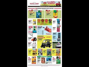 Rural King Ad Farm Essentials for Less!