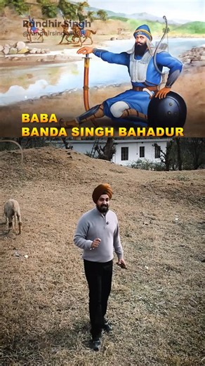 Randhir Singh on Instagram: "Baba Banda Singh Bahadur, the fearless warrior who reshaped history! Born as Lachman Dev, he embraced Sikhism under Guru Gobind Singh Ji’s blessing and became the torchbearer of justice. With unmatched courage, he led the first-ever Sikh state, challenged tyranny, and stood up for the oppressed. His battles were not just wars they were symbols of faith, freedom, and unwavering courage. Today, we remember him not just as a warrior, but as a legend whose spirit continu
