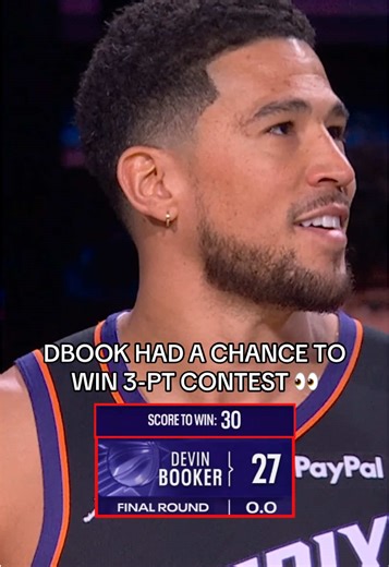 Devin Booker Misses Crucial 3-Point Shots in Competition