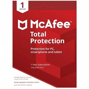 McAfee Total Protection 01-Device 1 Year