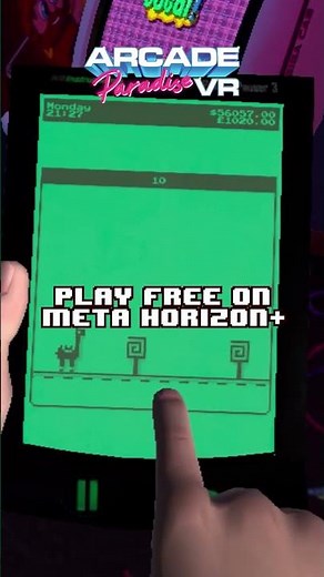 All work and no play... Arcade Paradise is out now on Meta Horizon+ #Shorts