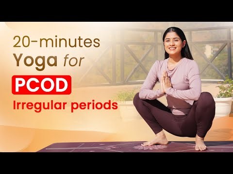 20 min Yoga for PCOD | Yoga for Hormonal Imbalance & Irregular Periods | Daily Routine