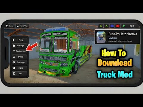 Bus Simulator Kerala Truck Mod 😱 | Easy Download Tutorial