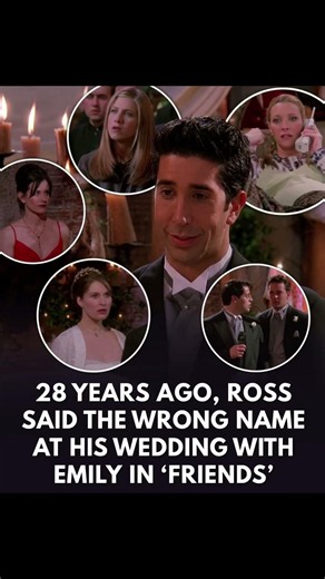 The Moment Ross Ruined His Wedding 😳 | FRIENDS #shorts
