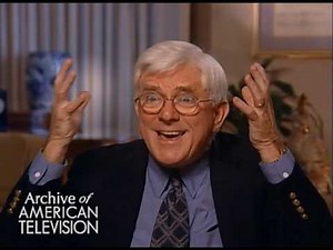 Phil Donahue on how times changed during the run of "The Phil Donahue Show" -EMMYTVLEGENDS.ORG