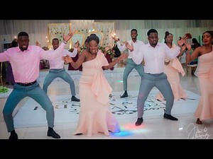 BEST BRIDE AND BRIDESMAIDS WEDDING DANCE | JERUSALEMA PERFORMANCE | MAAJABU'S NICK WEDDING 🔥🔥
