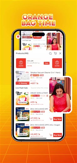 Happy WedneSLAAAAY 🧡 Slay na slay dahil you can get BIG DISCOUNTS, VOUCHER, and SHOPEE COINS when you watch 🍊Shopee Live Extended🍊 here 👉 https://shopee.ph/ShopeeLiveEXTENDED It’s gonna be a 6hr shopping session with your favorite shopping buddies, MG & SAB, kaya watch and checkout na 🛒🛍️ | Shopee