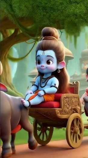 Shiv Ji Bhiyane Chale | बाल शिव की प्यारी यात्रा | Shiva Ji Song for Kids | Shiv Bhajan Animated