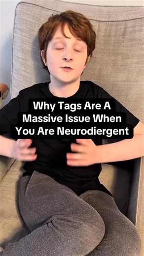 Why can the label or tag on clothing make a huge difference to the wearer if the are Neurodovergent? | Comfa- Sensory Clothing With Built-In Popits