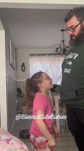 1.5K views · 24 reactions | Cute baby Maddy and father's funny moment! Mark didn't expect that.  Maddy played smart! #cutebaby #reels #funnybaby #babylove #funny #babies #funnykids | Blessed Cute Babies | Facebook