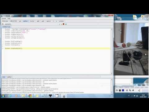 2 ° TUTORIAL My Robot Lab - Tracking objects using Open CV +Arduino + WebCam + servos