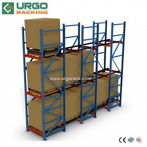[Hot Item] 2018 Storage Gravity Roller Push Back Pallet Rack