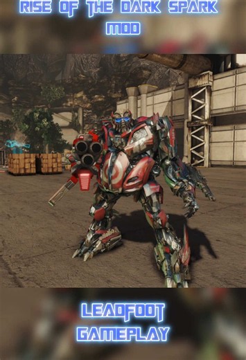 LEADFOOT GAMEPLAY | TRANSFORMERS RISE OF THE DARK SPARK #transformersgames #rotds #transformers #gamemod #modding