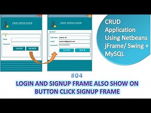 #4 fix login and signup frame also show on button click signup frame