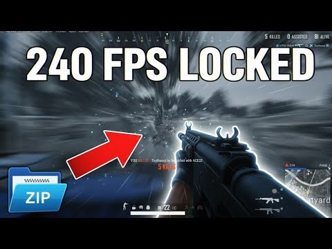 PUBG PC Config 240 FPS | Pro Settings & Boost | Stable Performance
