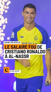 ⚽️ À 40 ans, Cristiano Ronaldo prolonge avec Al-Nassr jusqu’en 2027 et signe le plus gros contrat de l’histoire du foot. Il touchera 200 millions d’euros de salaire par an, auxquels s’ajoutent 60 millions d’euros de droits à l’image. #cr7 #cristianoronaldo #ronaldo #alnassr #football #salaire #business | Capital
