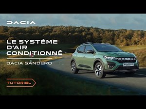 Dacia Sandero Stepway : Comment utiliser le système d’air conditonné | FR