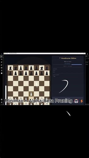I Beat My Own Python Chess AI! ♟️🤖 #shorts #coding #python