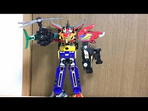 DX Engine-Oh G7 Combination Scene from the 10 Years Grand Prix Engine Sentai Go-onger DX Engine-O...